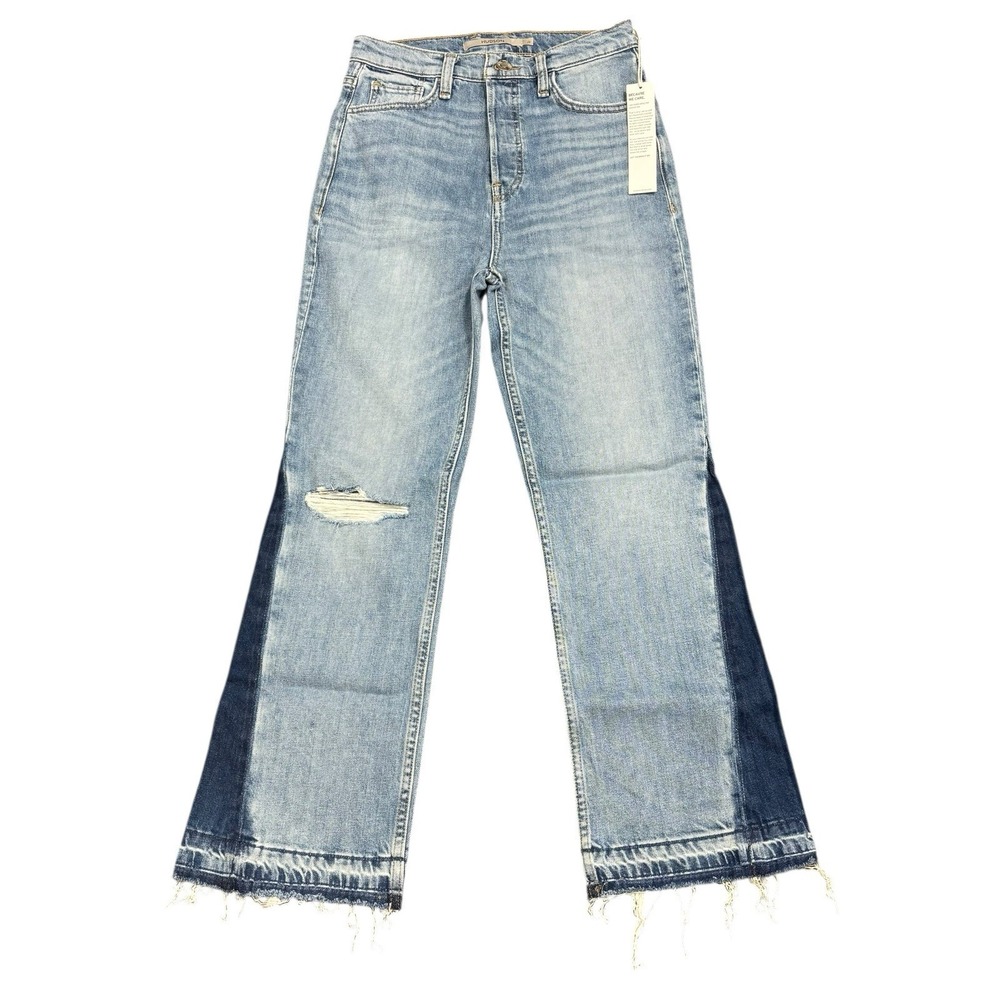 H By Hudson Sky Blue High Rise Women Jeans - Picture 3 of 14